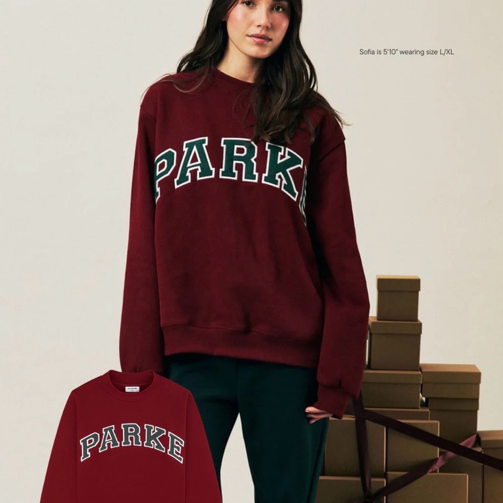 Sold out! Parke Holiday Varsity Sweatshirt
